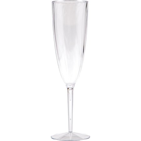 SENSATIONS Clear Plastic Champagne Glasses, 6oz, 96PK 347890